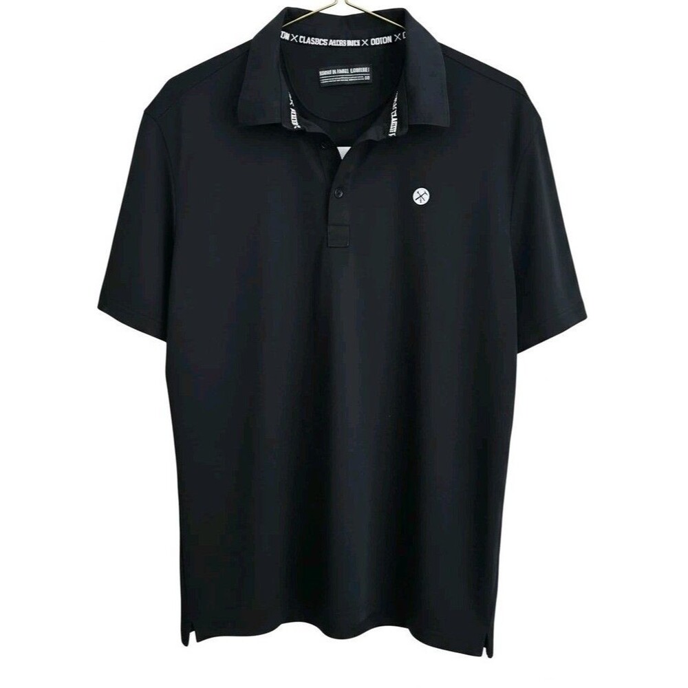 Dixxon Redefined Golf Shirt Size XXL Black Lightweight Collared Polo